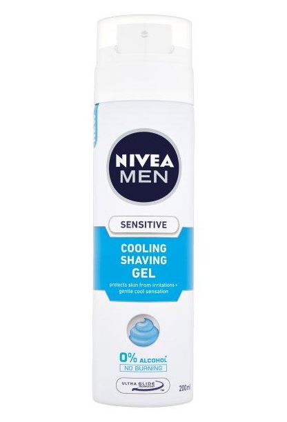 Nivea borotvag�l 200ml Sensitive Cooling